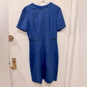 Paul Smith Dress blue with black waist accent